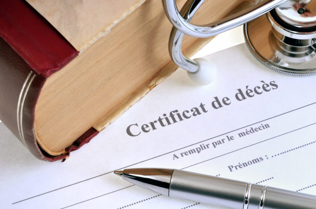 Decets Pourquoi se munir d’un certificat de décès pour la déclaration de décès