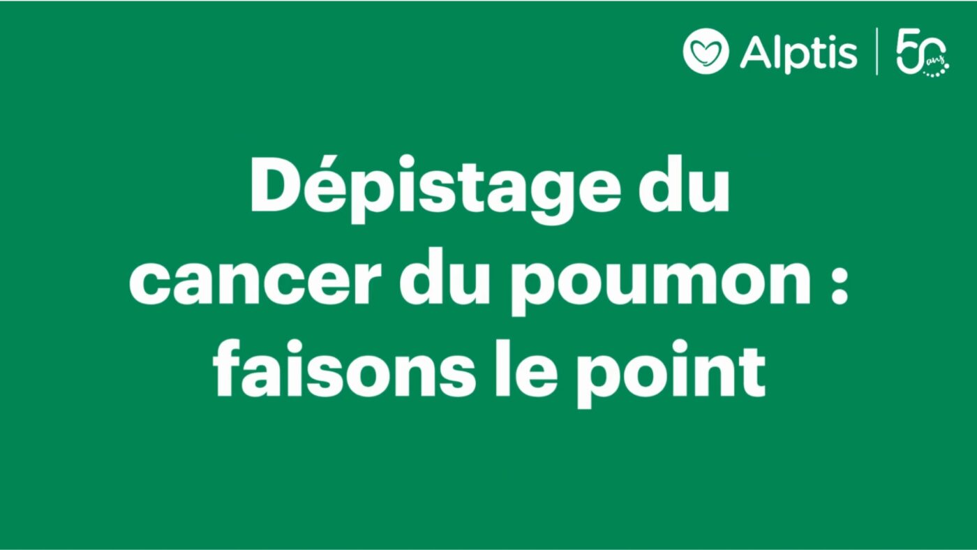 cancer - programme impulsion de dépistage organisé du cancer du poumon : un pas de plus vers la vie